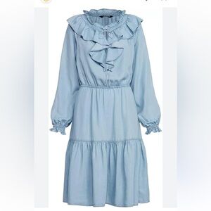 NWT Ralph Lauren Chambray Blue dress